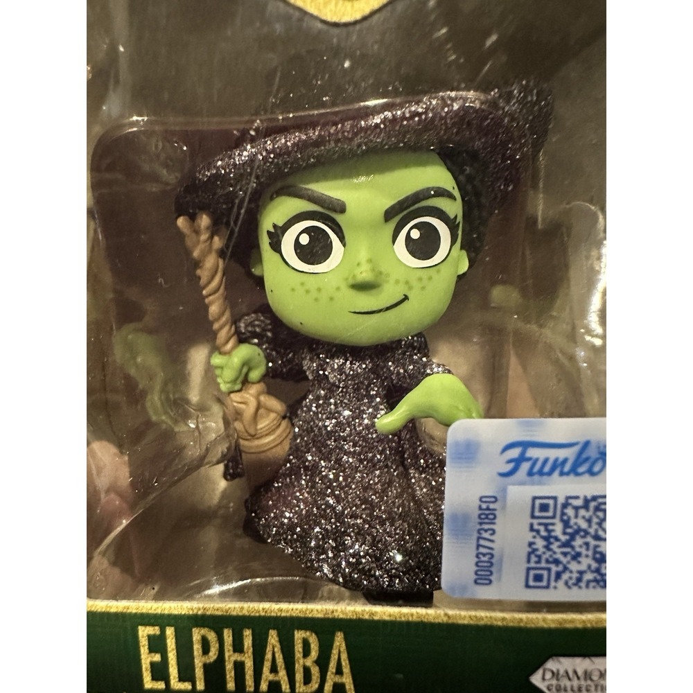 Funko Minis Wicked Elphaba DIAMOND COLLECTION Collectible Vinyl Figure NIB 87163